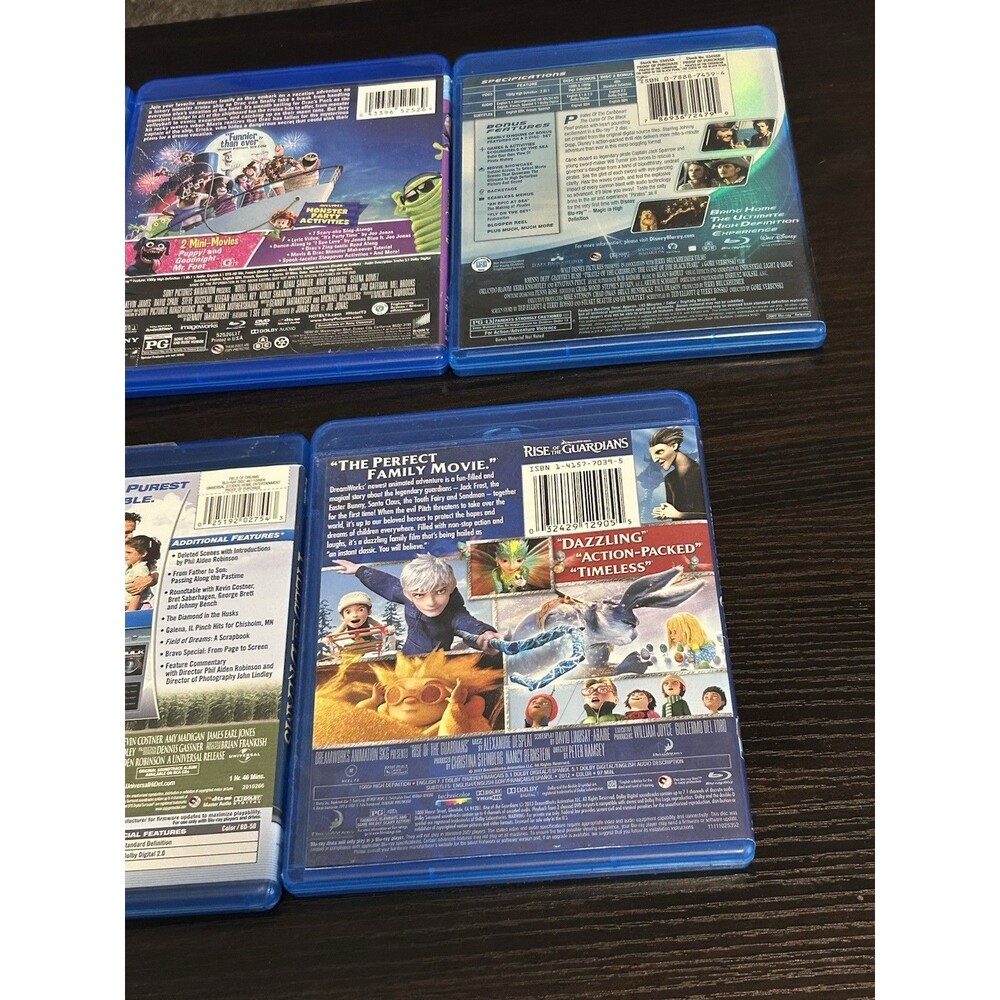 Kids Family Blu Ray Movie Lot 5 Great Pumpkin Hotel Transylvania Disney Family - Picture 7 of 8